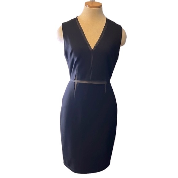 Anthropologie Bailey 44 Cut Out Sheath Mini Dress, Black, Medium - Picture 4 of 13